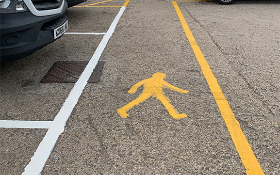 Road Marking Services in Sutton
