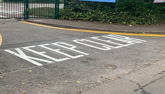 Road Marking in Elmers End